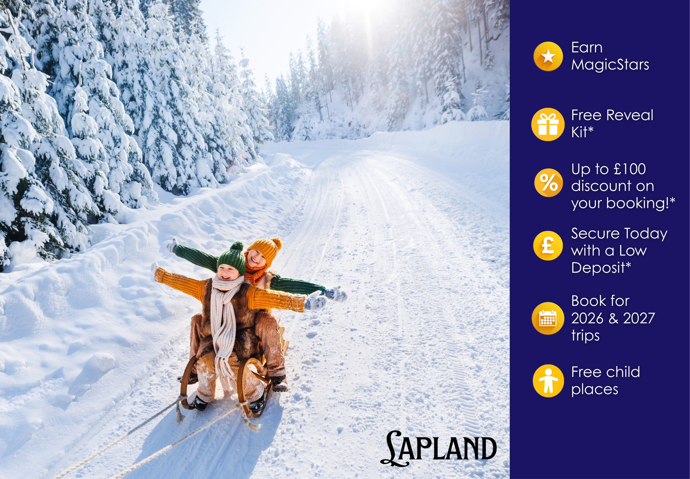 MagicBreaks Lapland 2026 Day Trips are selling FAST! carousel banner